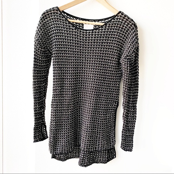 Aritzia Wilfred Papinou Knit Silk Cashmere Sweater - Picture 2 of 16